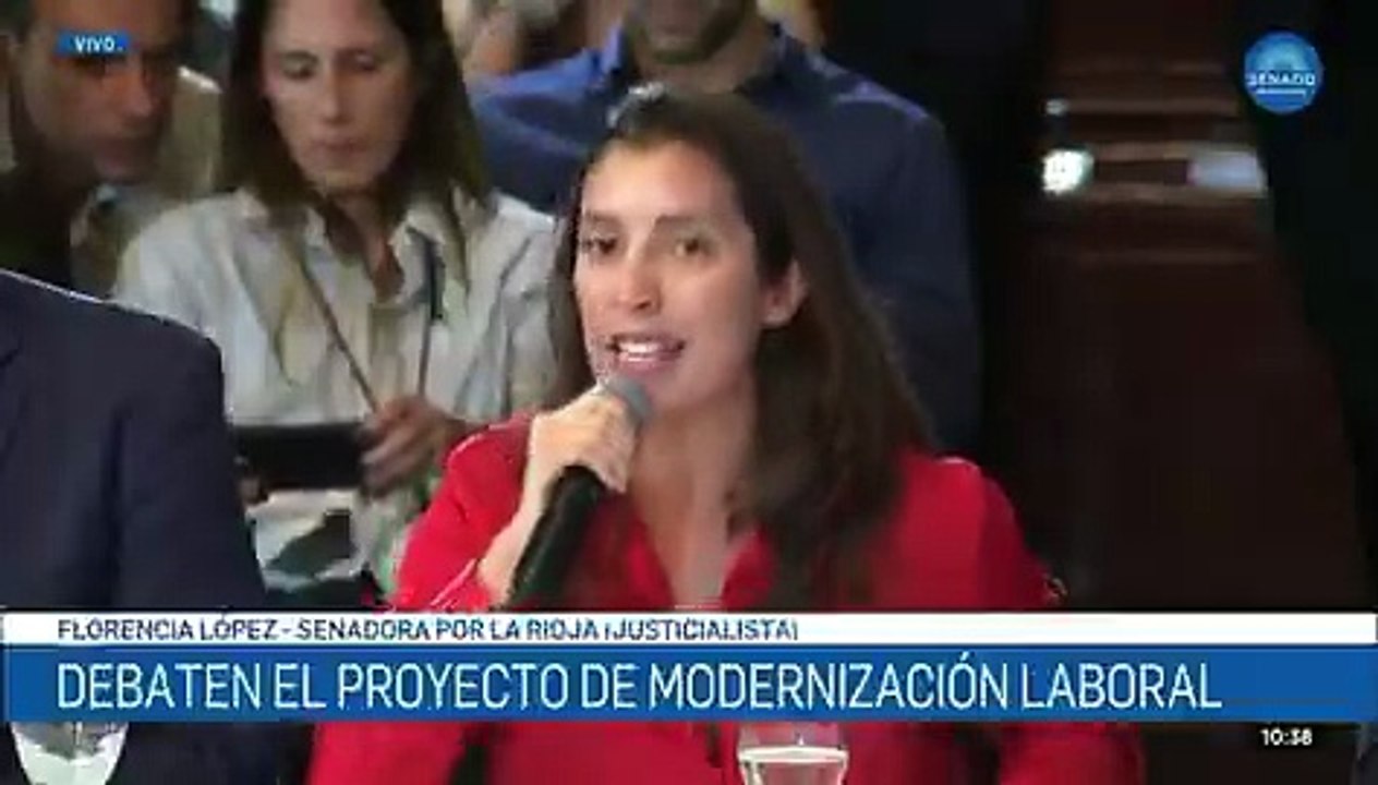 No van a alcanzar los helicópteros para que se fuguen": el comentario de Florencia López, senadora Justicialista, a Bullrich