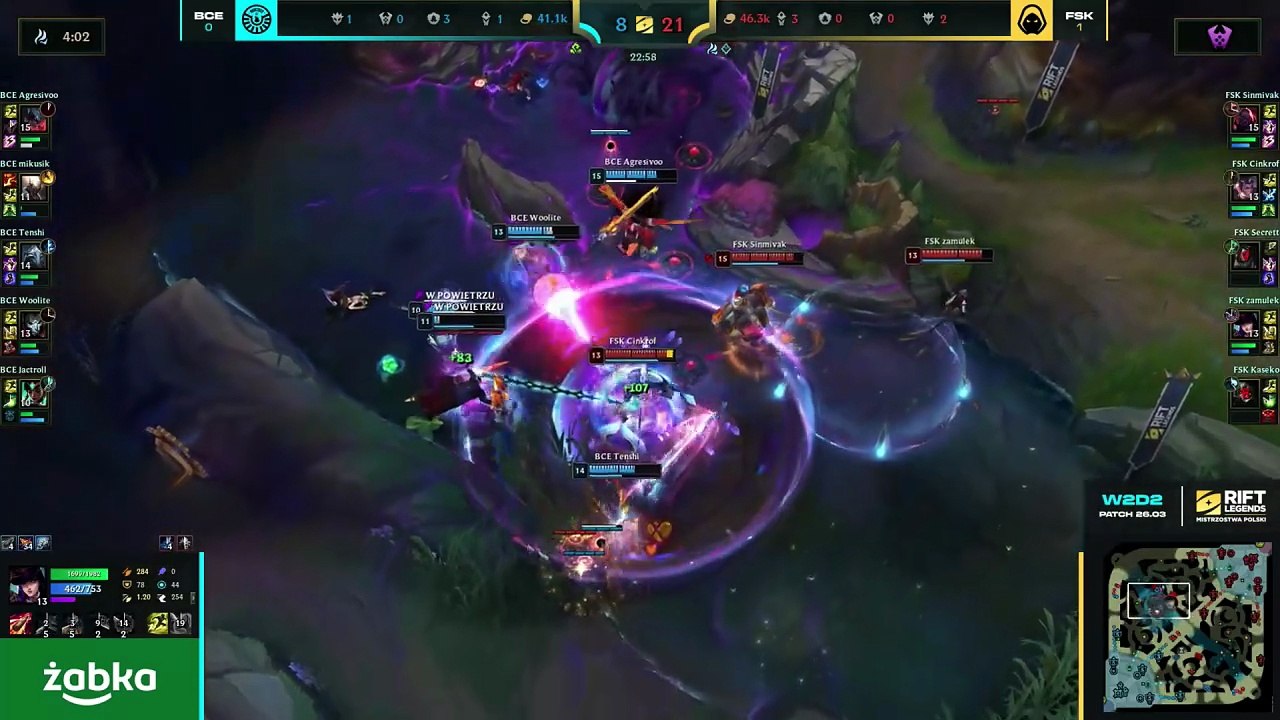 League of Legends #128: "zamluek w akcie urodzenia ma wpisane jan paweł bo przyszedł tutaj ..."