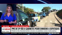 EXCLUSIVO: PMs de SP vão a gabinetes de deputados pedir dinheiro para itens essenciais | TEMPO REAL