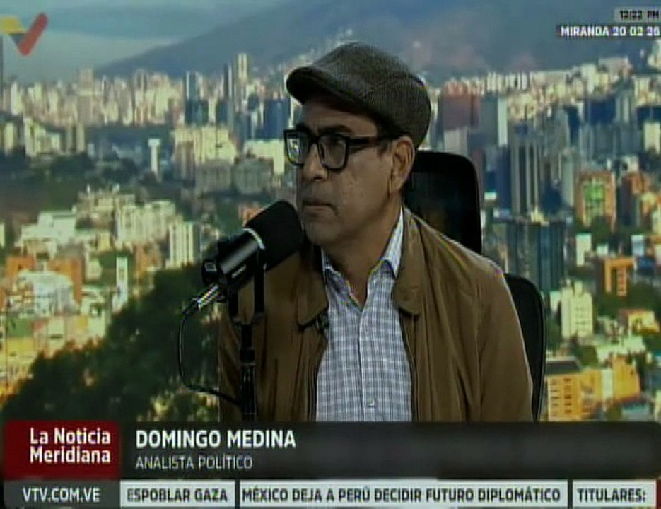 Analista Político Domingo Medina aseguró que la paz es requisito indispensable para la convivencia