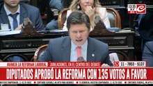 Diputados aprobó la reforma con 135 votos a favor