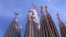 El templo de la Sagrada Familia alcanza su altura máxima: 172,5 metros