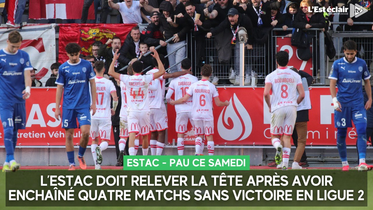 L'Estac doit relever la tête après avoir enchaîné quatre matchs sans victoire en Ligue 2
