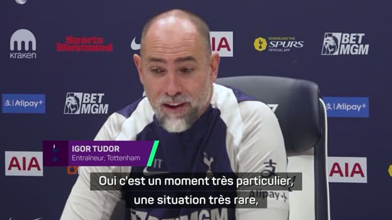 Tottenham - 10 blessés, le derby contre Arsenal, Tudor arrive dans “un moment très particulier”