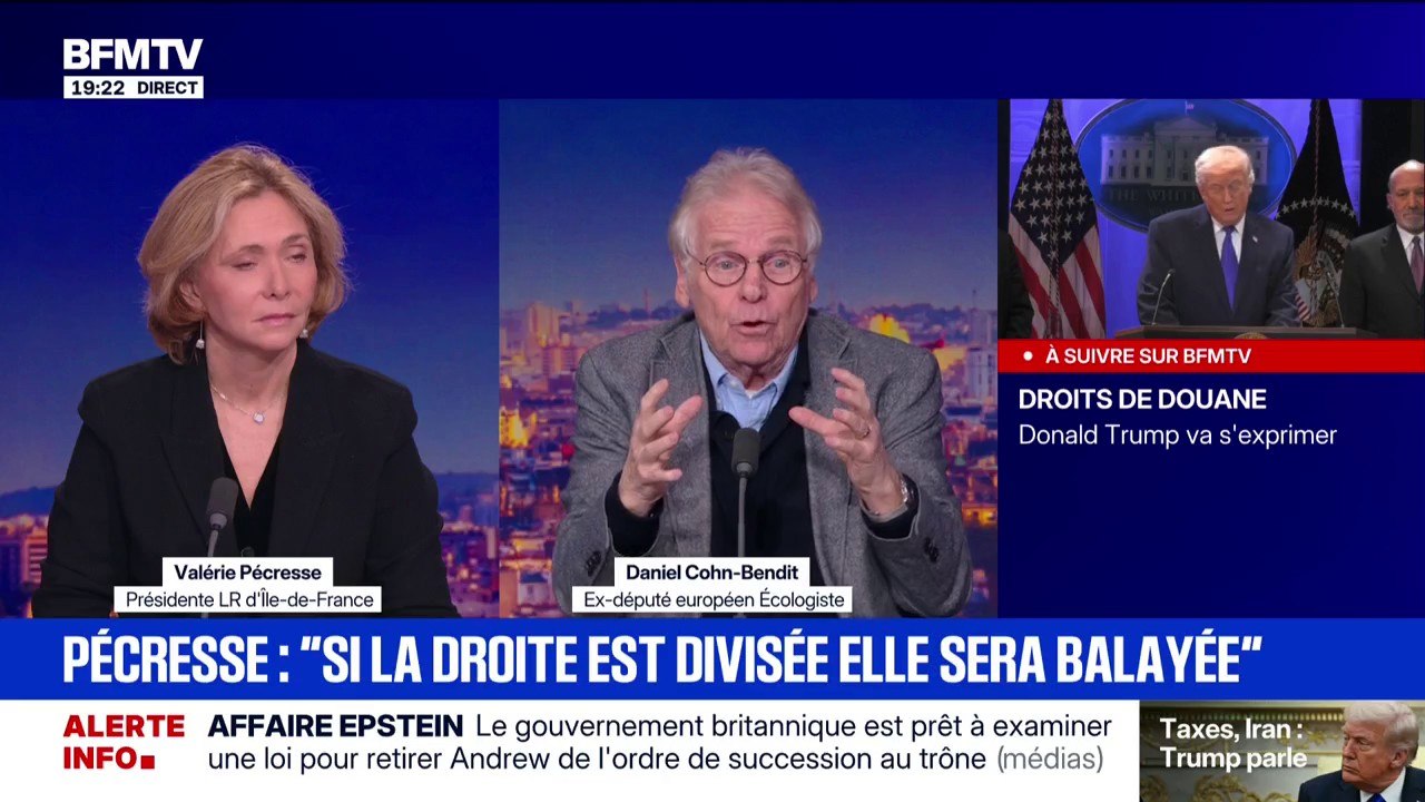 Présidentielle 2027: "Si on est divisés à droite, on sera balayés", assure Valérie Pécresse