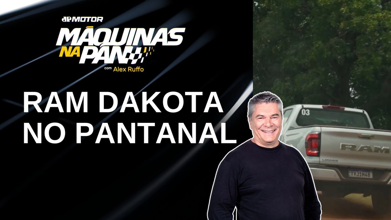Ram Dakota enfrenta o Pantanal em teste off-road | MÁQUINAS NA PAN