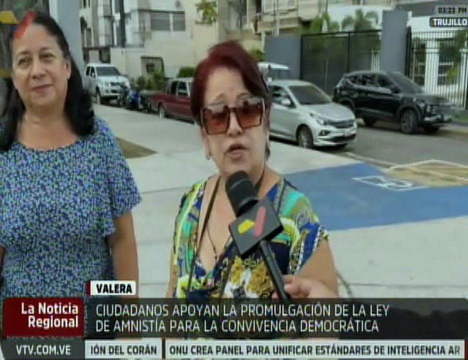 Pueblo trujillano respalda la promulgación de la Ley de Amnistía para la Convivencia Democrática