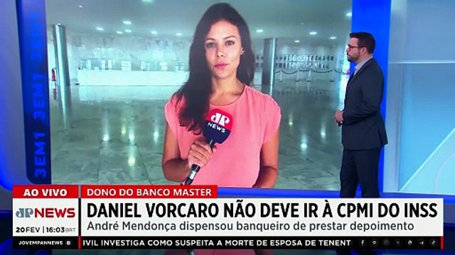 Caso Banco Master: Daniel Vorcaro não deve mais ir à CPMI do INSS