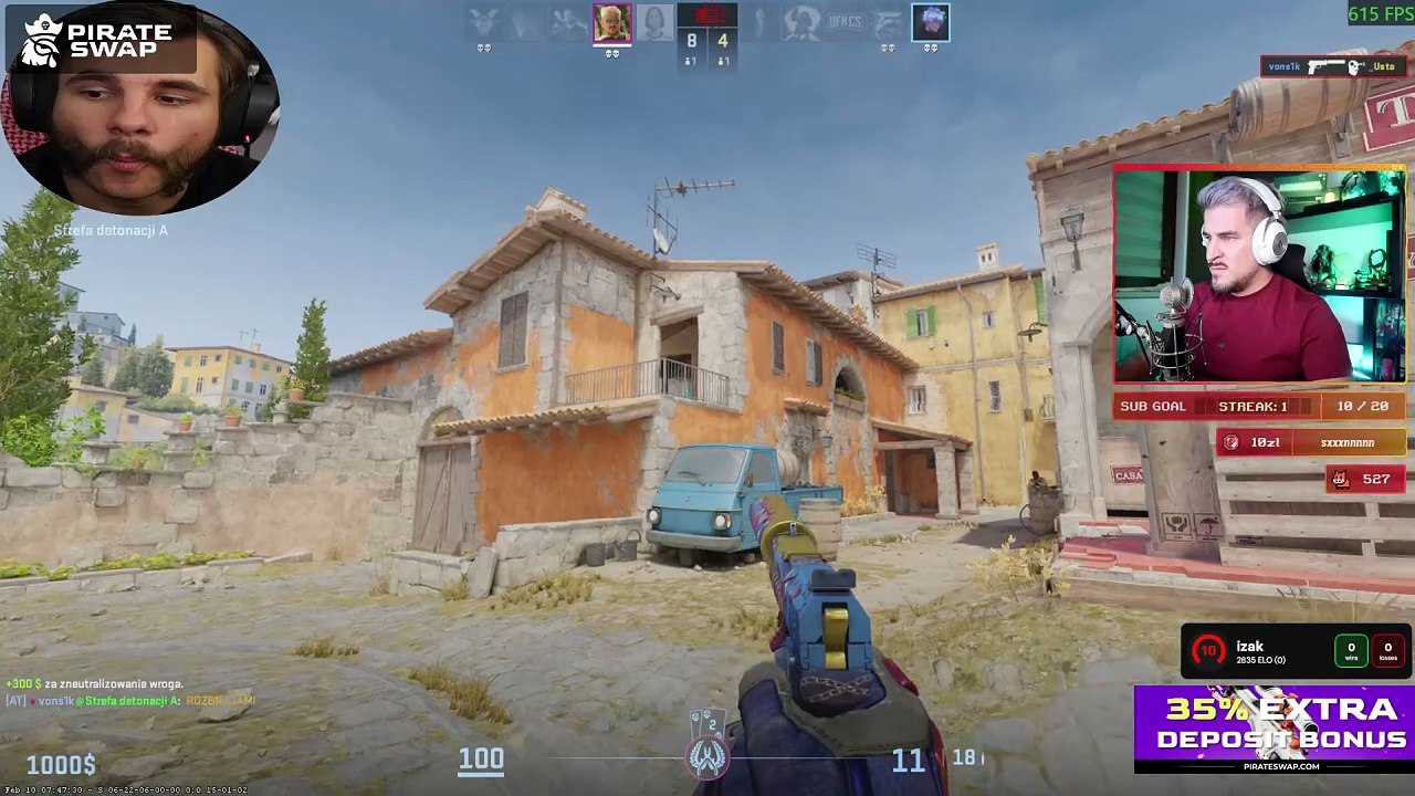 Counter-Strike #185: "rage wąsika"