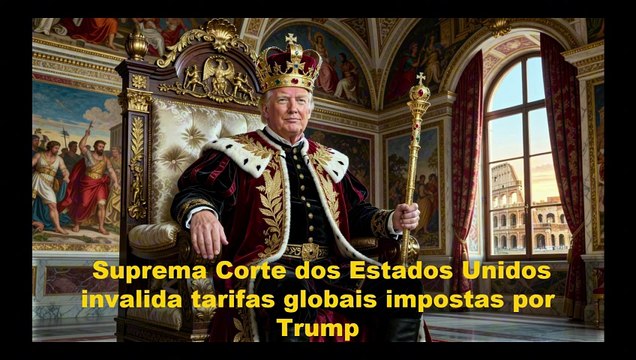 Suprema Corte dos Estados Unidos invalida tarifas globais impostas por Trump.