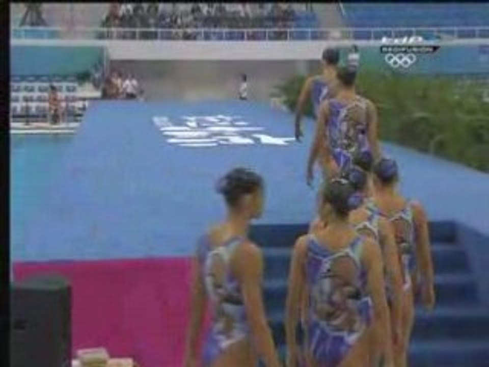 Spain Team Tec. Routine 2008 Good Luck Beijing (second part)