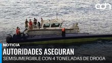 Así fue el operativo de la Marina que dejó al descubierto semisumergible con toneladas de droga