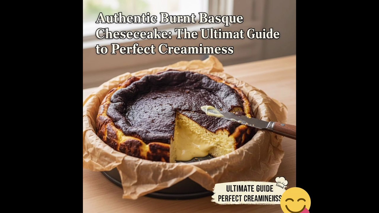 Authentic Burnt Basque Cheesecake Recipe: The Ultimate Guide to Perfect Creaminess