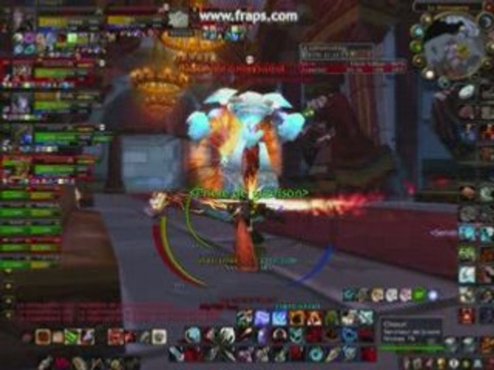 ruban rouge et lune rouge wow