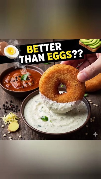 The 2000 year old protein donut called uddina Vada #food #healthtips