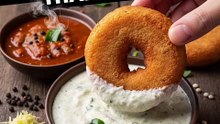 The 2000 year old protein donut called uddina Vada #food #healthtips