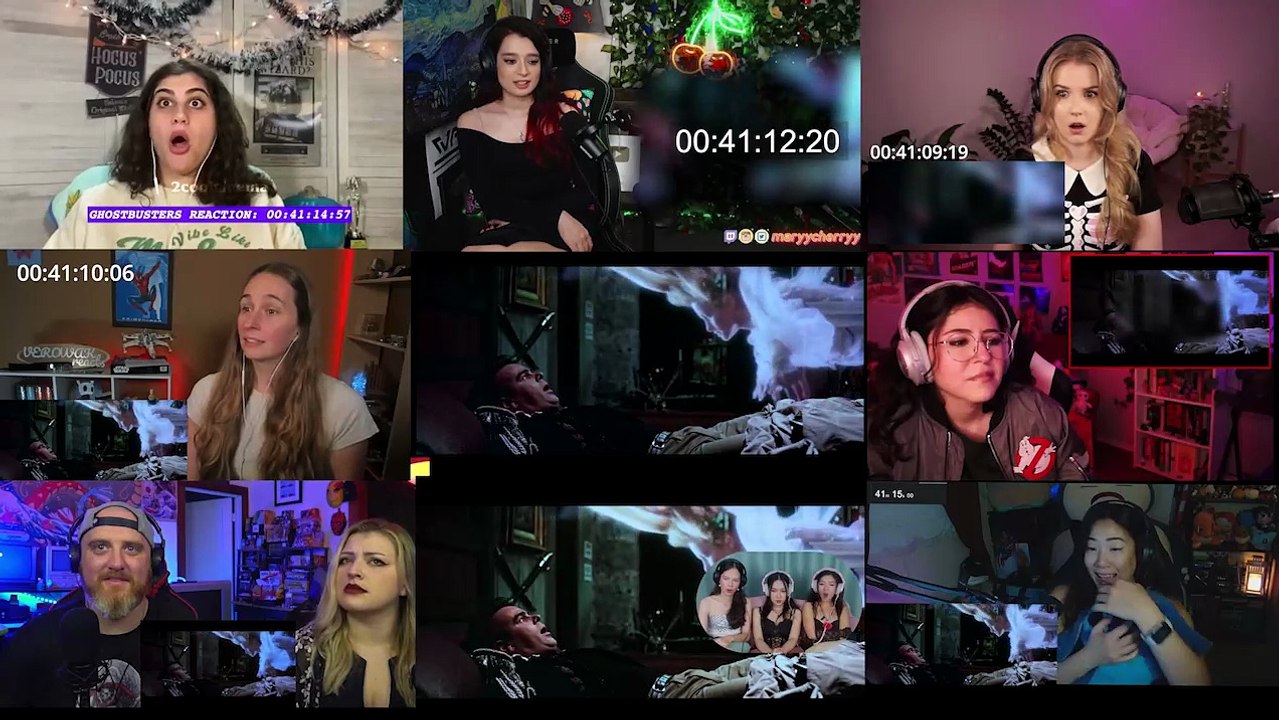 Ghostbusters "Dream Ghost" Reaction Mashup