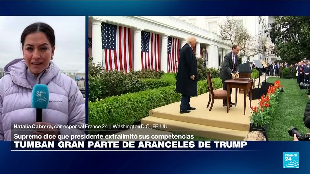 Informe desde Washington: Corte Suprema invalida aranceles de Trump