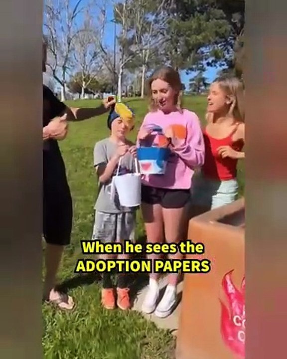 Easter hunt turns into SURPRISE ADOPTION !❤️👏🏻👏🏻