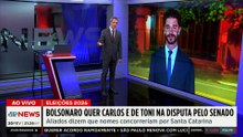 Bolsonaro escolhe Carlos e Caroline de Toni para o Senado em SC e mexe no tabuleiro de 2026