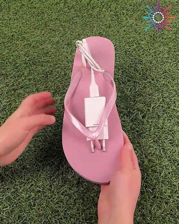 Flip-flop your charging game 😂