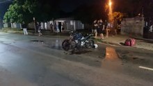 Motociclista fica ferido após colisão e motorista foge sem prestar socorro em Cascavel