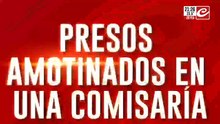 Motín y fuerte operativo policial en la Comisaría de San Carlos