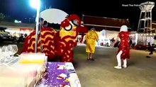 Thai police go undercover as lion dance crew to catch burglar
