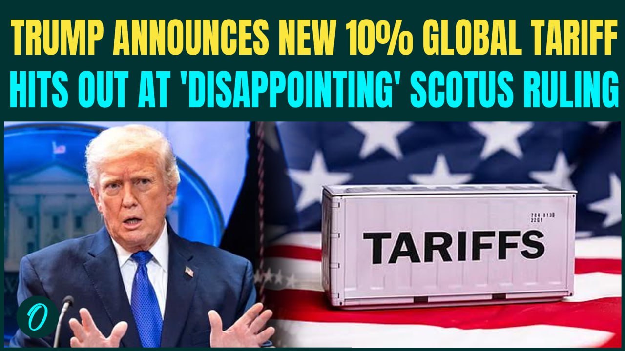 U.S Breaking: Trump Signs Sweeping 10% Global Tariffs After Court Blow; DEFIES SCOTUS? | US News