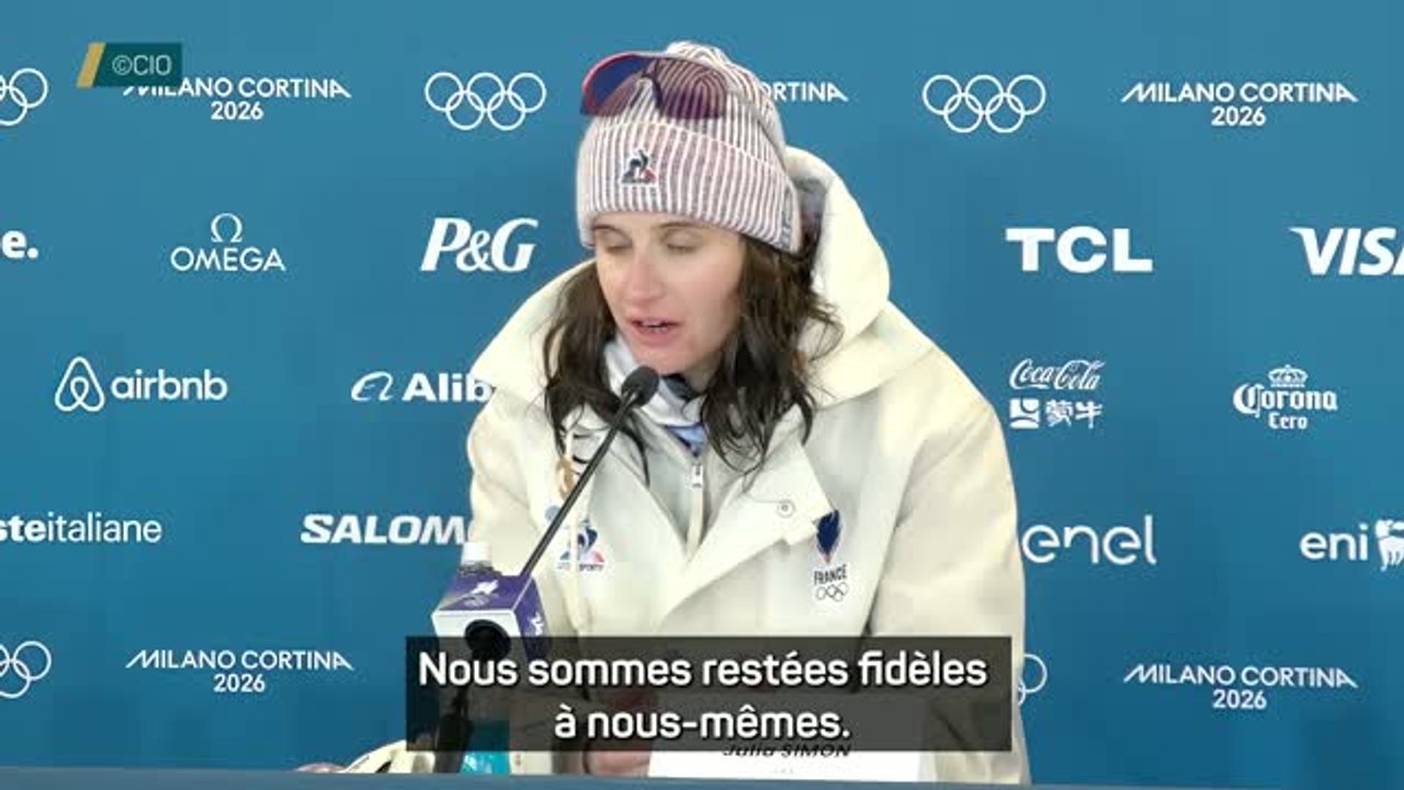 Biathlon -  Julia Simon : "Ces JO étaient incroyables, je veux en profiter"