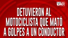 Detuvieron al motociclista que mató a golpes a un conductor tras una pelea de tránsito