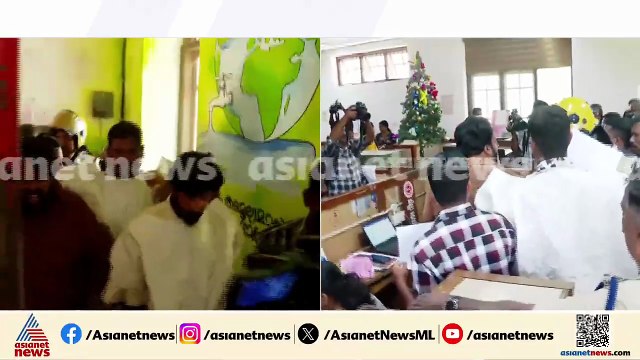 ആരോഗ്യമന്ത്രിക്കെതിരെ വ്യാപക പ്രതിഷേധം; കൊല്ലം ഡിഎം ഓഫീസിലേക്ക് യൂത്ത് കോൺഗ്രസ് പ്രതിഷേധം