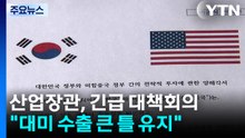 산업장관, 긴급 대책회의..."대미 수출 큰 틀 유지" / YTN