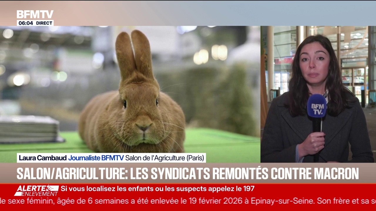 Dermatose bovine, Mercosur... Emmanuel Macron se rend ce samedi 21 février au Salon de l'Agriculture, attendu au tournant par les syndicats