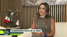 ¿Por qué se enfrentaron comerciantes con Alessandra Rojo de la Vega?