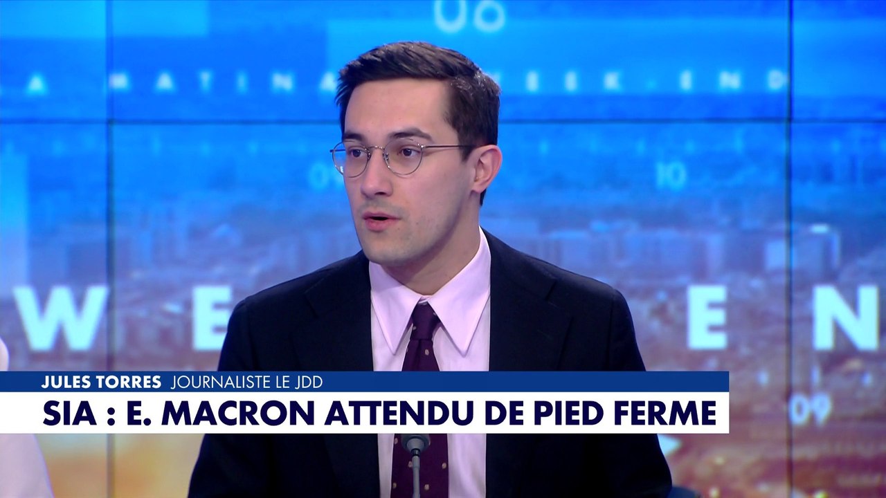 Jules Torres : «La visite d'Emmanuel Macron au Salon de l'agriculture s'annonce tendue»