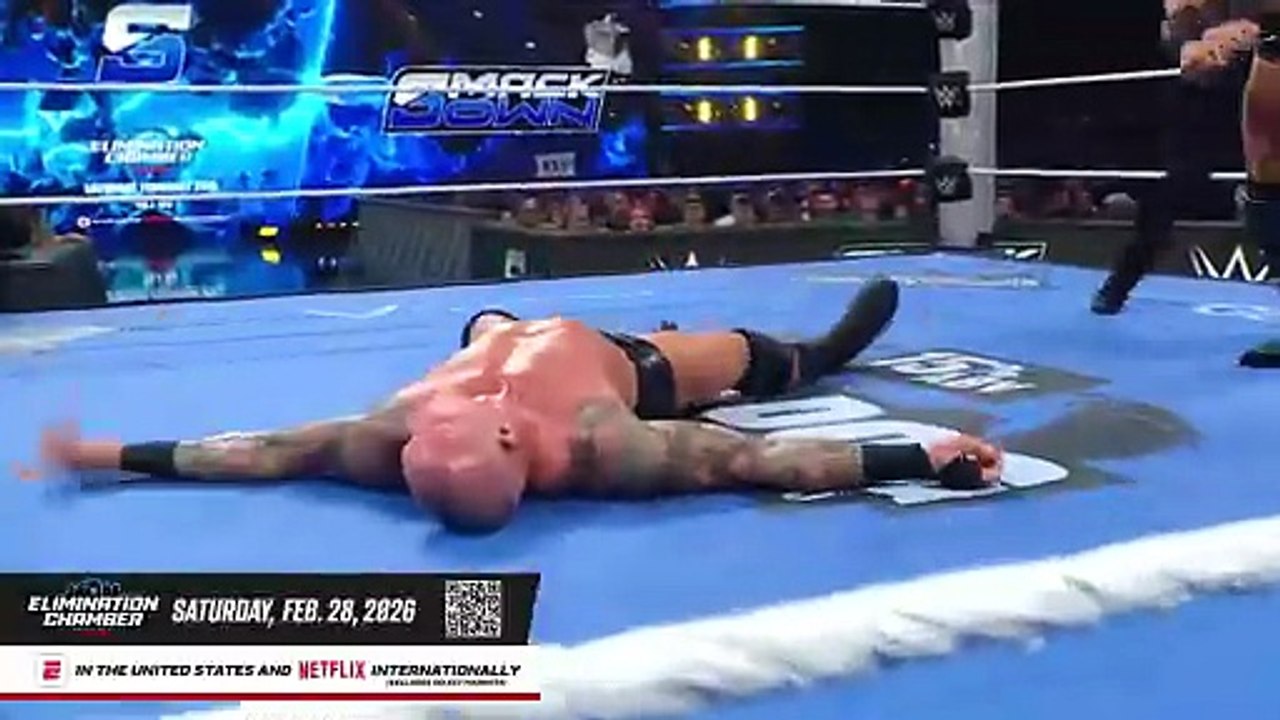WWE SMACKDAWN 20 FEBRUARY 2026 RANDY ORTON VS ALIESTER BLACK FULL MATCH