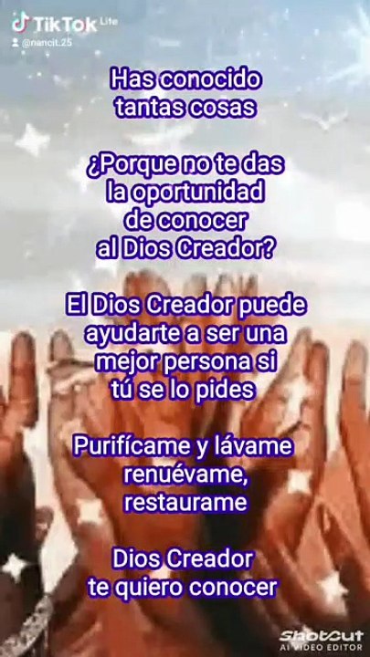 Dios Creador 🙏