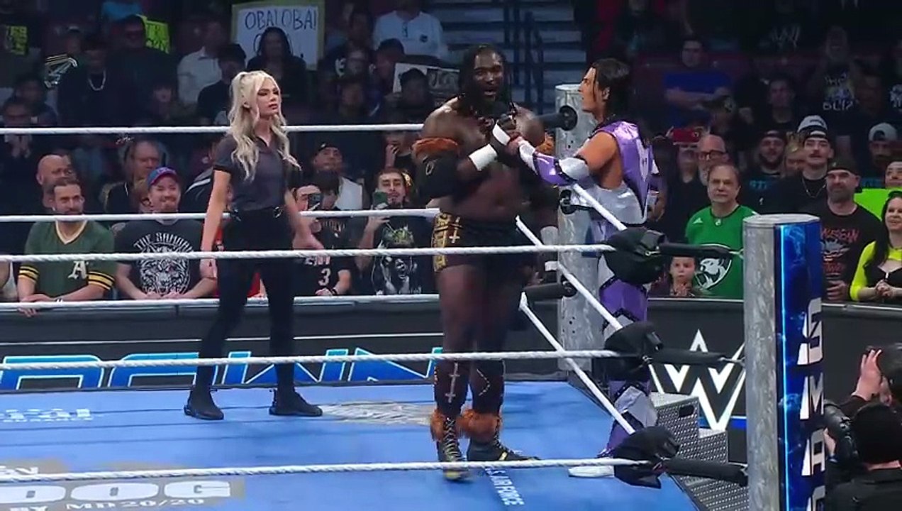 WWE SMACKDAWN 20 FEBRUARY 2026 OBA FEMI VS KIT WILSON FULL MATCH