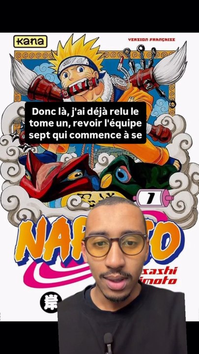 Le début du manga Naruto
