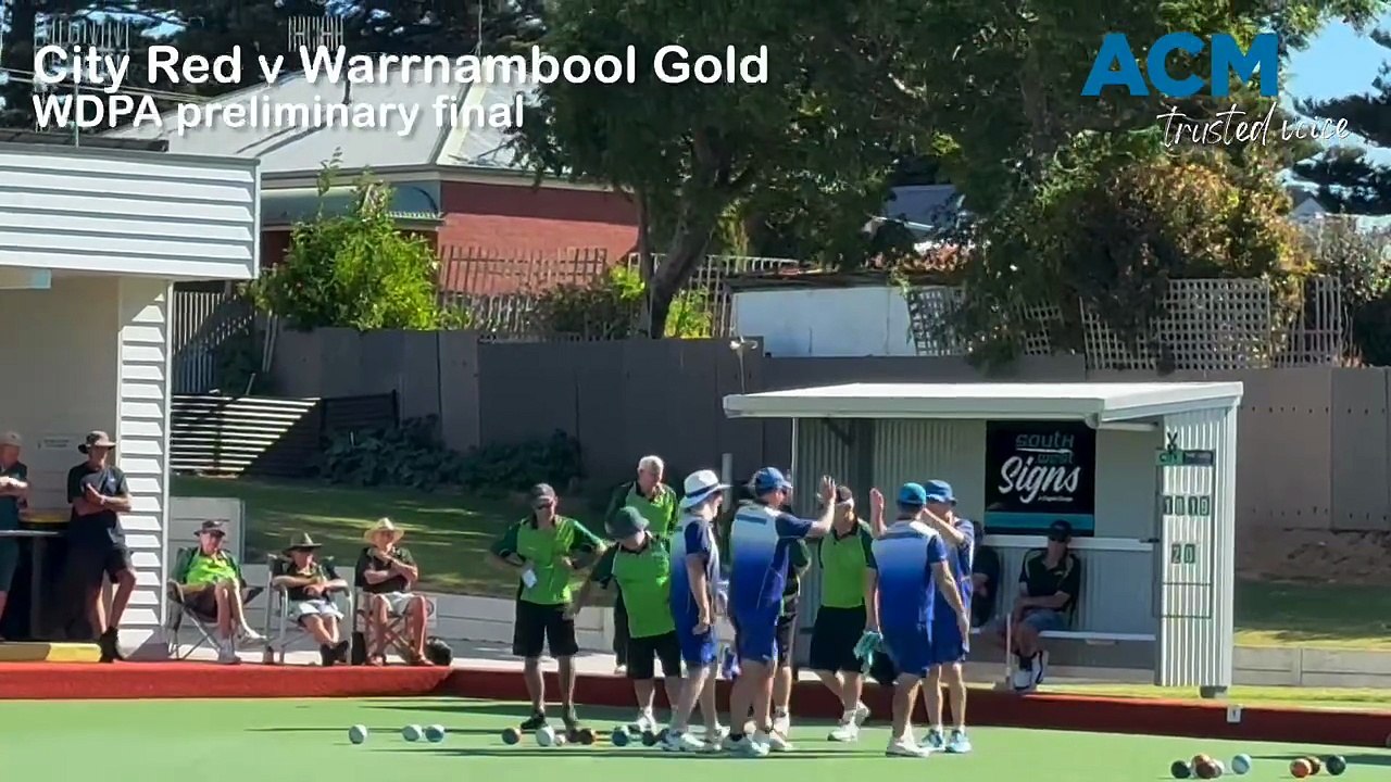 Lawn bowls: 2026 WDPA weekend pennant preliminary final