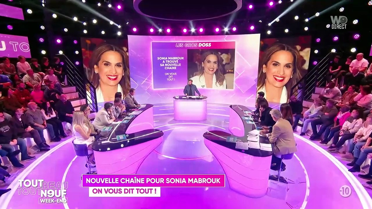 Cyril Hanouna révèle que BFM TV a convaincu Sonia Mabrouk en lui offrant 200.000 euros de plus par an que CNews, soit plus d'un million d'euros par an