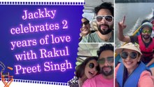 Jackky Bhagnani pens adorable anniversary note for wife Rakul Preet Singh, says ‘time stand still with you’