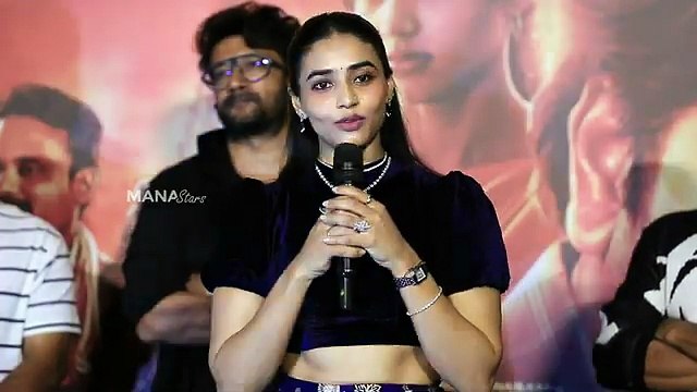 Actress Sapthami Gowda Speech @ The Rise of Ashoka Movie Trailer Launch Event