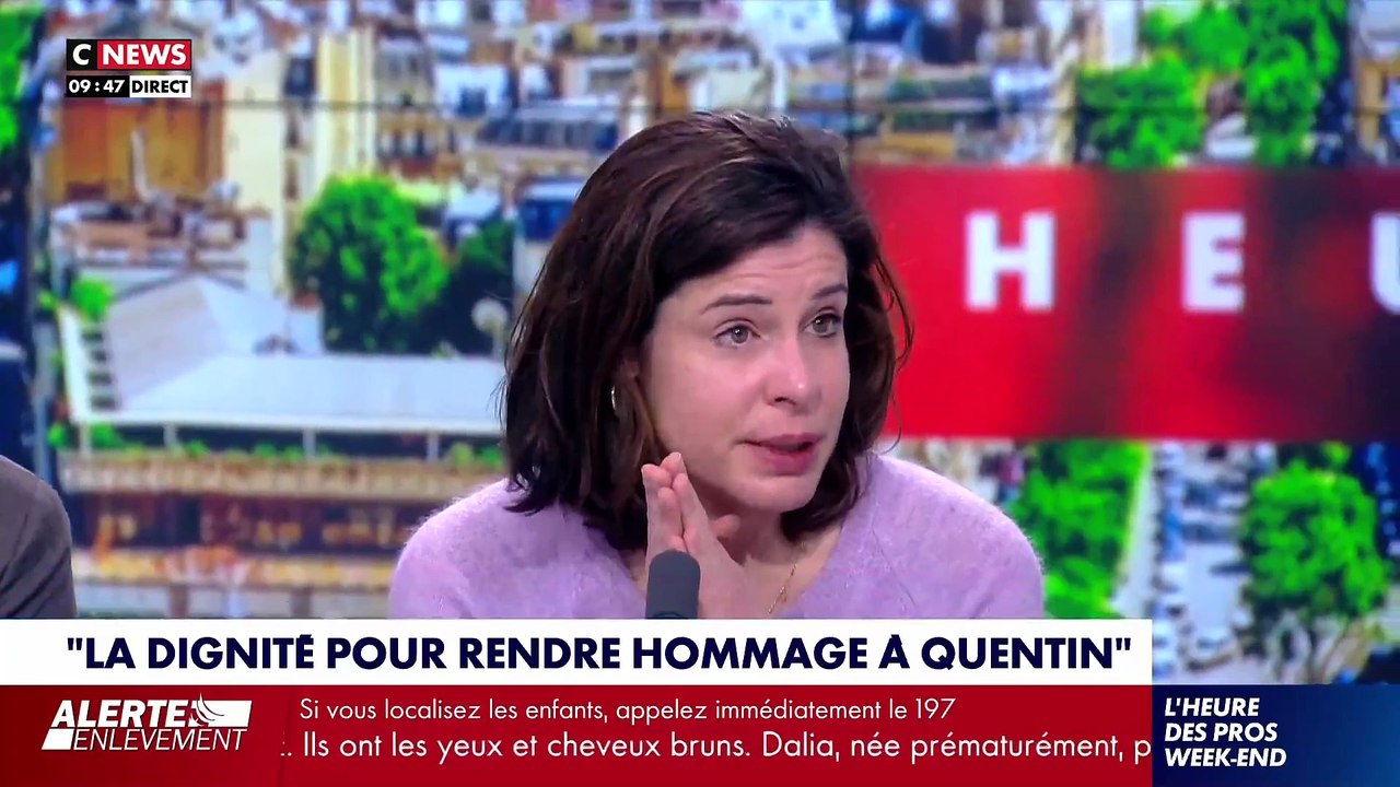 Charlotte d'Ornellas fond en larmes, ce matin sur CNews, en évoquant les insultes visant Quentin Deranque : "Par pitié que tout le monde se taise. Il y a un gamin de 23 ans qui est mort !"