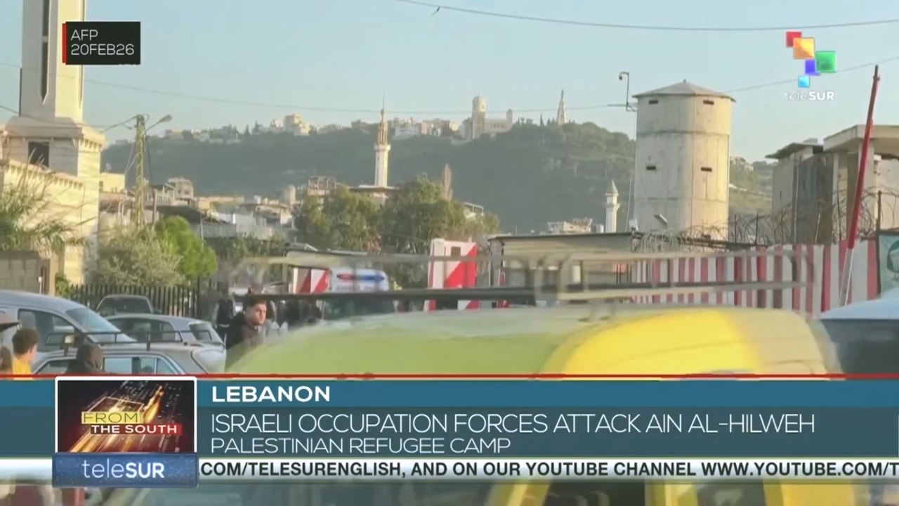 Lebanon: Israeli occupation forces attack Ain al‑Hilweh refugee camp