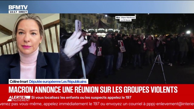 Céline Imart (LR) veut classer dans une liste noire les organisations extrémistes ultra-violentes après la mort de Quentin Deranque à Lyon