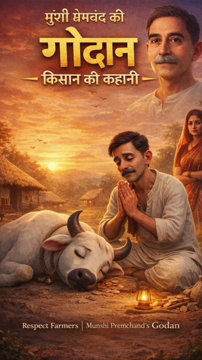 Munshi Premchand ki Godan – ek kisan ki dard bhari kahani…”