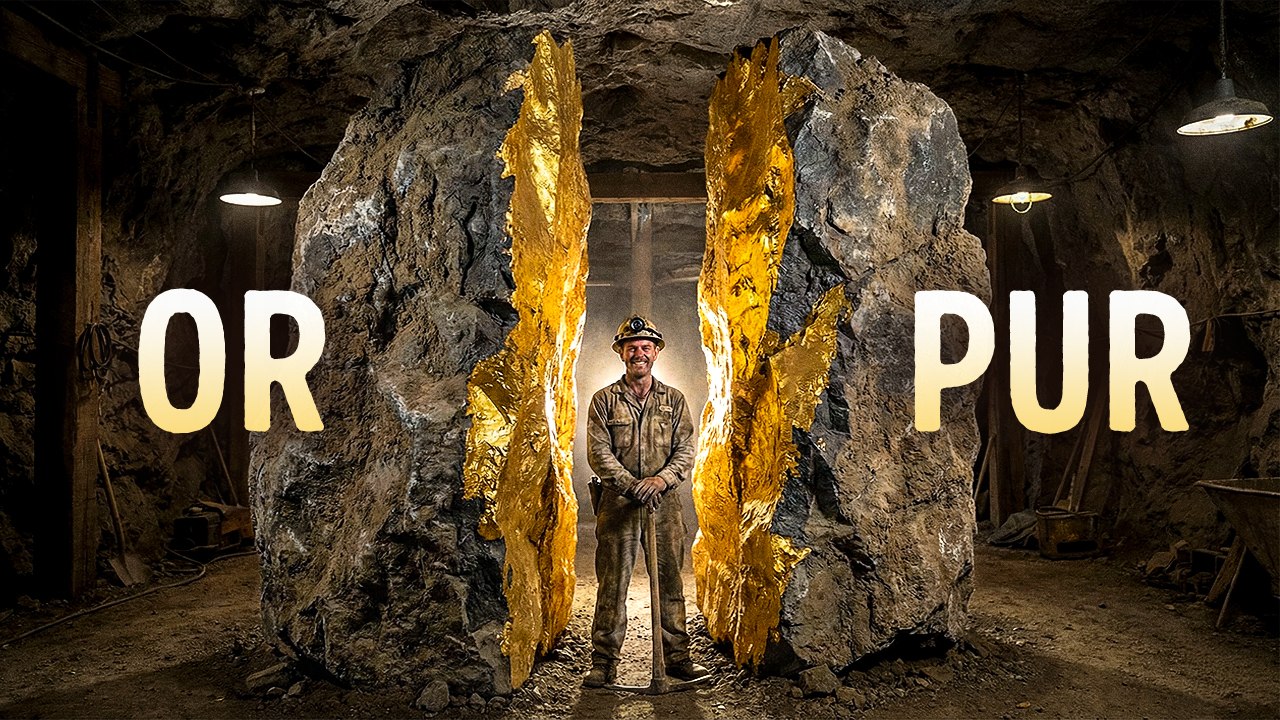 La plus grande pépite d'or au monde trouvée en Australie (Elle est vraiment énorme !)
