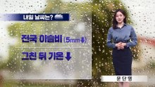 [날씨]내일 전국 이슬비…그친 뒤 다시 영하권